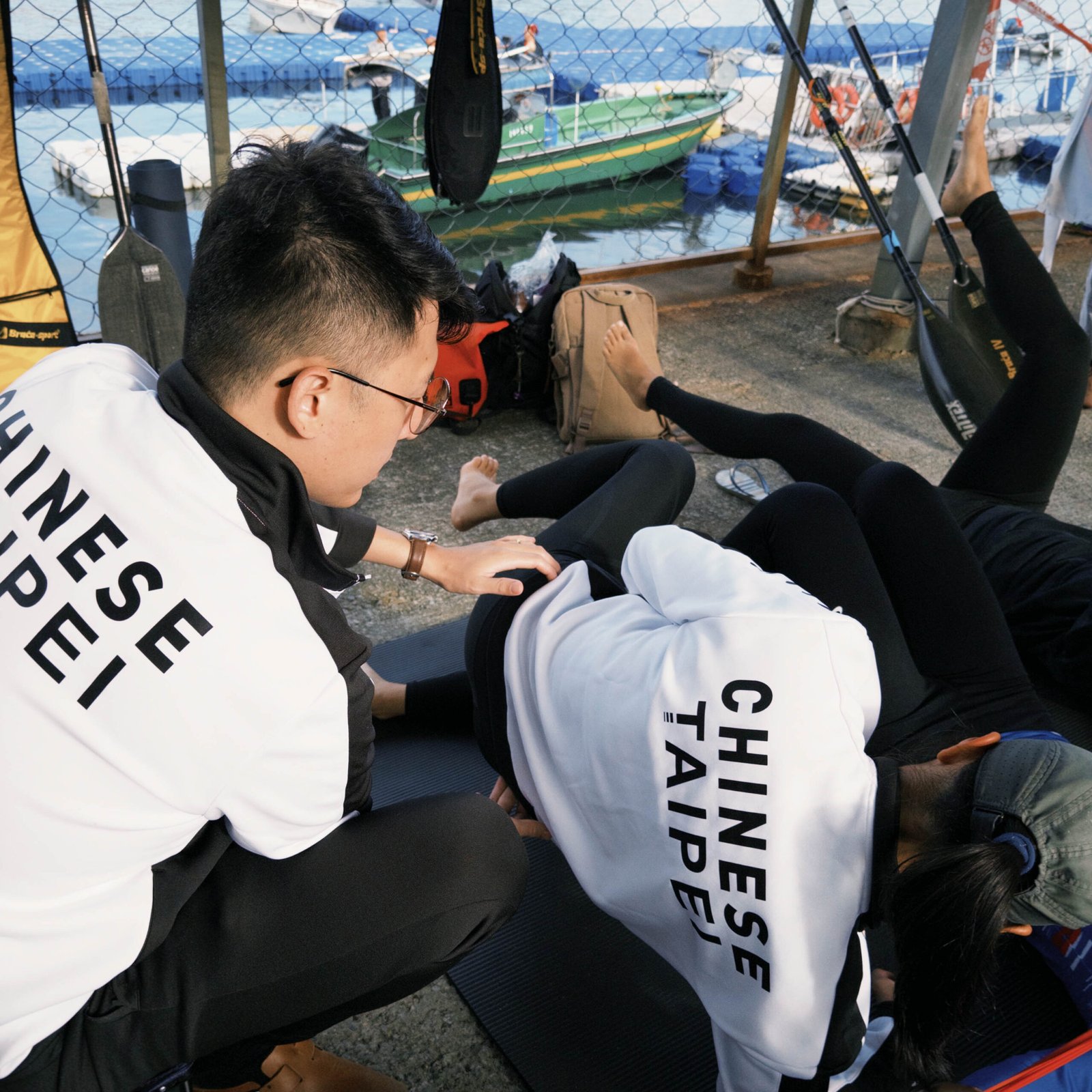 禾富物理治療師隨中華隊防護
